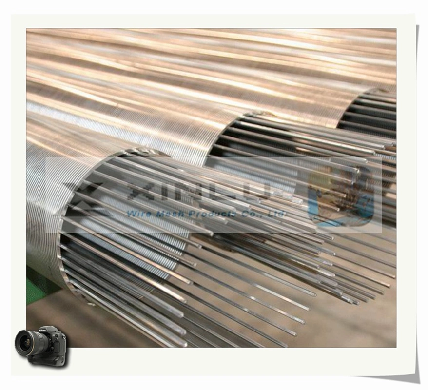 Welded Stainless Steel V Shaped Wire Water Well Screens