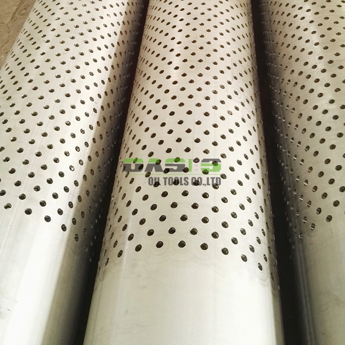 ASTM A312 AISI304L 316L Perforated Well Casing Pipe for Water Well Drilling