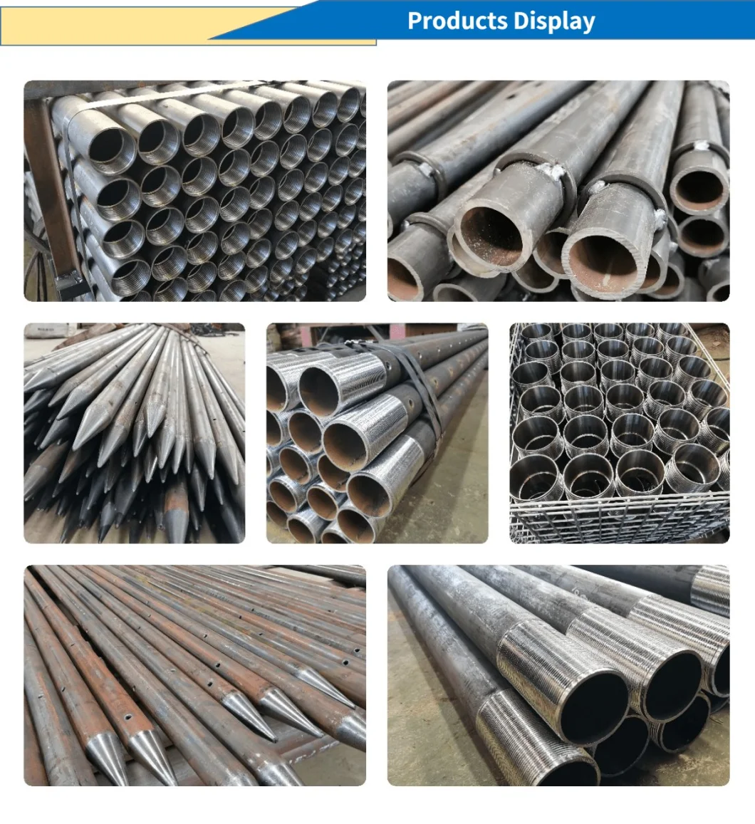 NPT Threading, API Threading, Slotted, CNC Process Construction Materials Seamless Steel Drill Pipe, Steel Pipe Piles NPT Threading